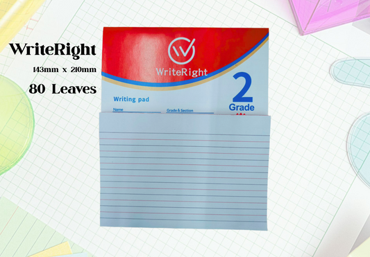 [School Sale] WriteRight Grade 2 Writing Paper x 80 Leaves