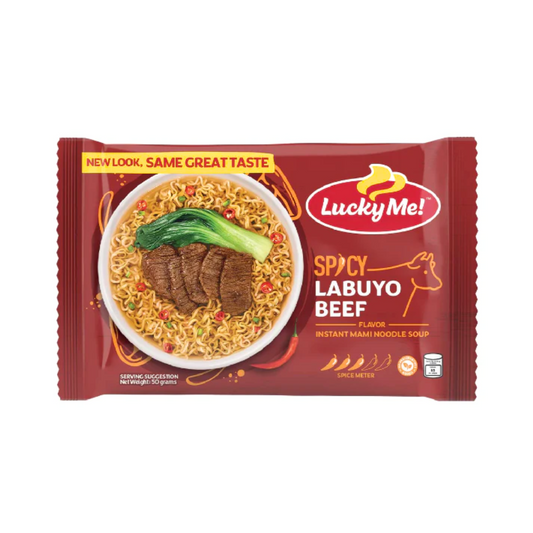 Lucky Me! Instant Mami Spicy Labuyo Beef 50g