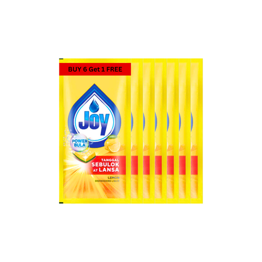(Buy 6 Get 1 Free) Joy Ultra Lemon Dishwashing Liquid Sachet 40ml