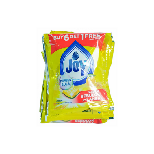 (Buy 6 Get 1 Free) Joy Ultra Lemon Dishwashing Liquid Sachet 20ml