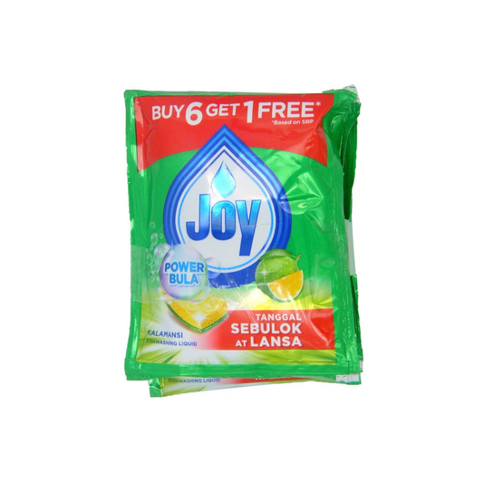 (Buy 6 Get 1 Free) Joy Dishwashing Liquid Kalamansi 18.5ml