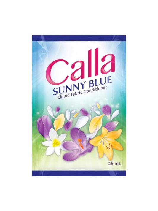 Calla Liquid Fabric Softener Sunny Blue 28ml