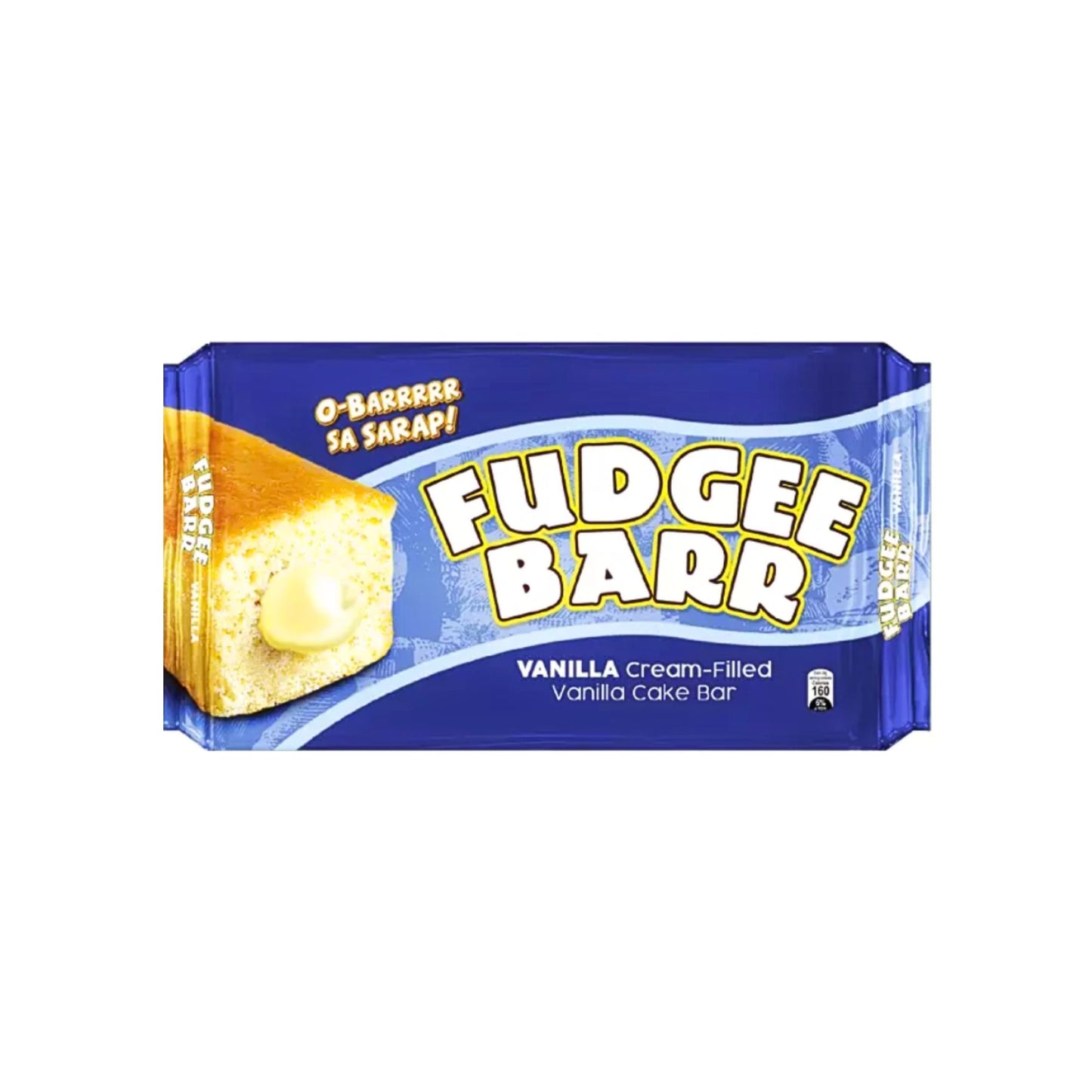 Fudgee Barr Vanilla Cream-Filled Cake Bar 42g x 10 pcs