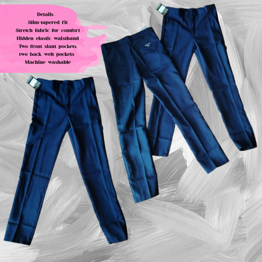 [School Sale] Well-Off Navy Blue Slacks
