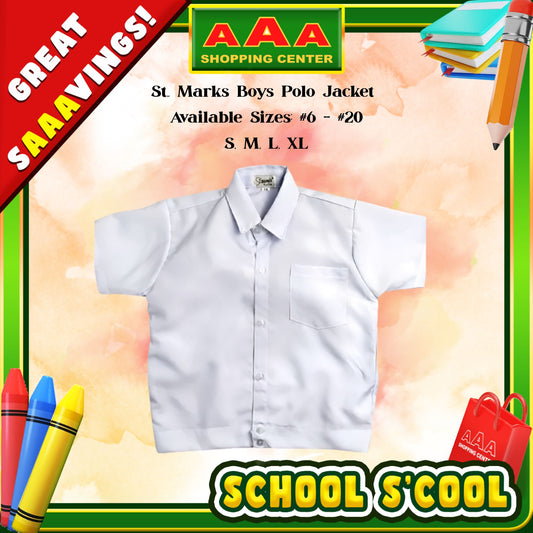 [School Sale] St. Mark’s Kids Polo Jacket Uniform