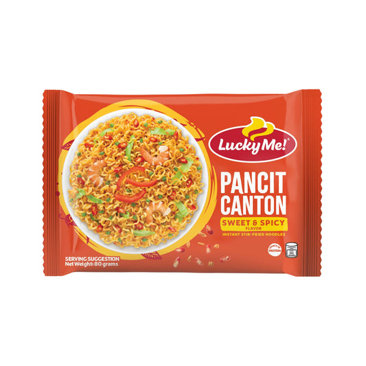 Lucky Me! Instant Pancit Canton Sweet & Spicy 80g