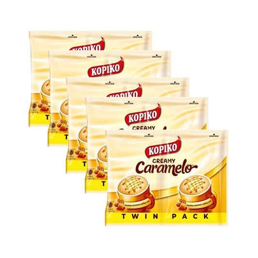 Kopiko Creamy Caramelo Twin Pack 50g x 5 Sachets