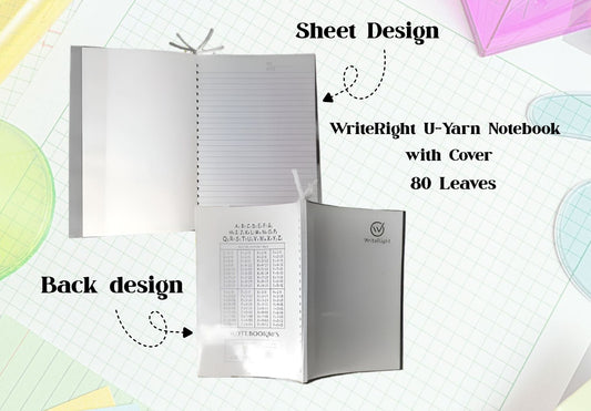 [School Sale] WriteRight University-Yarn Notebook with Cover