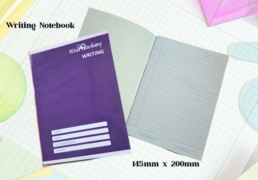 [School Sale] KloMonkey Writing Notebook with Cover