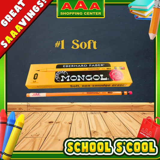 [School Sale] Mongol Pencil #1 Soft