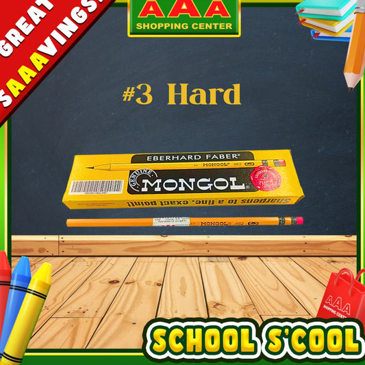 [School Sale] Mongol Pencil #3 Hard