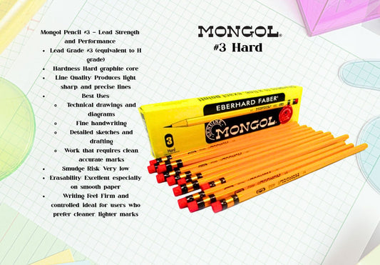 [School Sale] Mongol Pencil #3 Hard