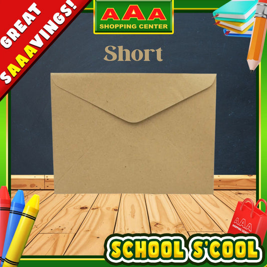 [School Sale] Short Brown Envelope