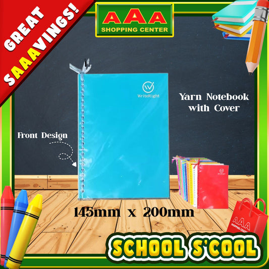 [School Sale] WriteRight University-Yarn Notebook with Cover