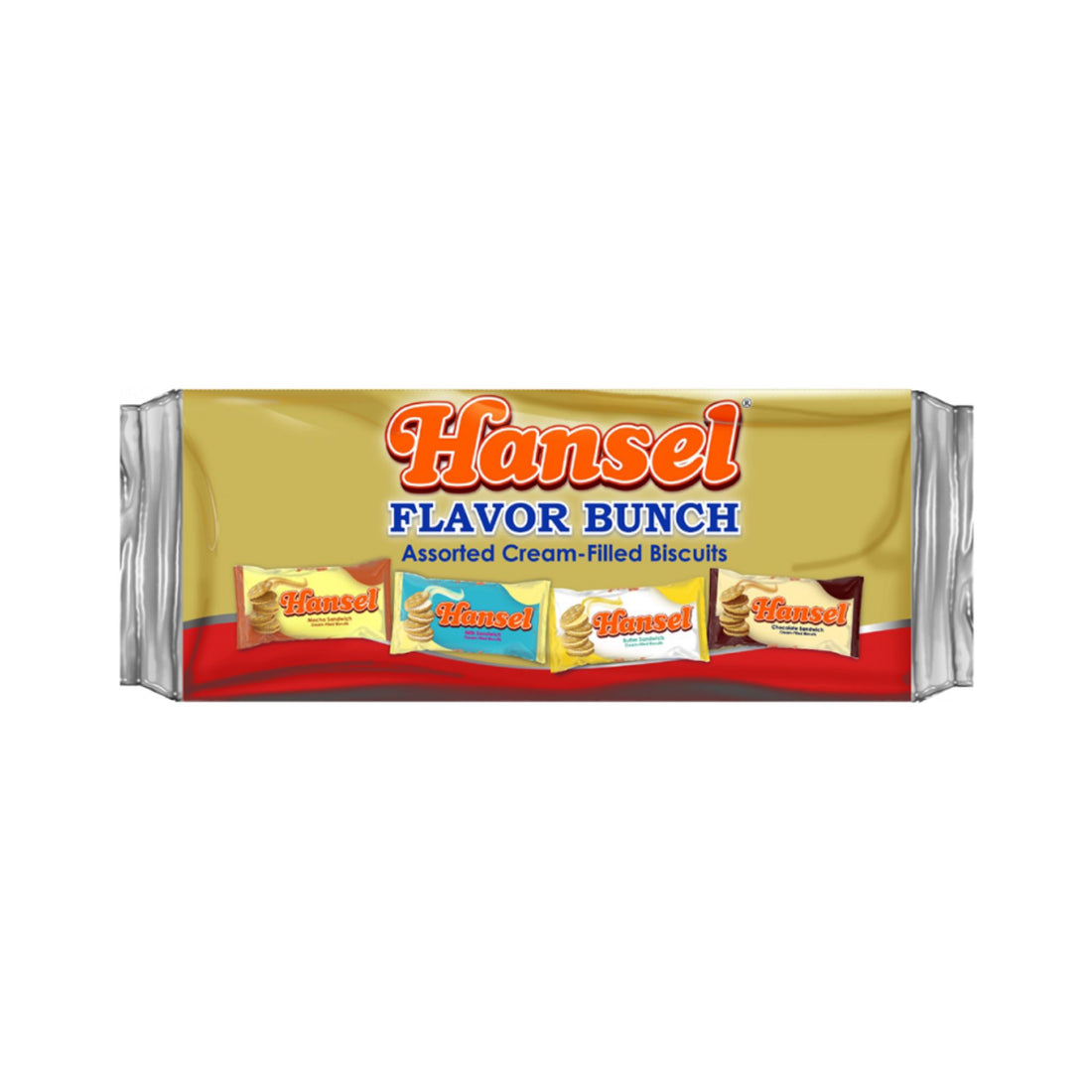 Hansel Cooked Hansel Flavor Bunch Assorted Cream-Filled Biscuits 32g x 10pcs – AAA ...
