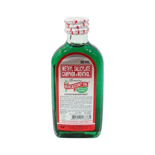 Efficascent Oil Methyl Salicylate, Camphor & Menthol 50ml