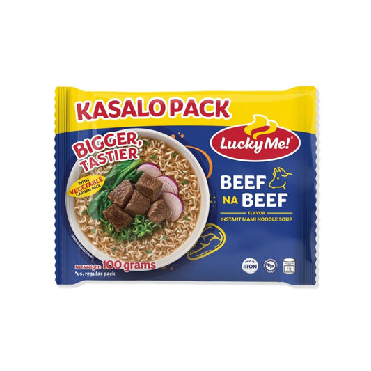 Lucky Me! Beef na Beef Instant Noodles 100g