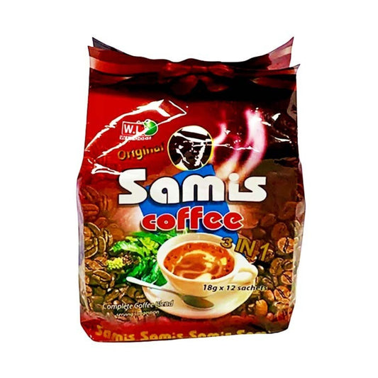 W.L Samis 3 in 1 Coffee Mix 18g x 12 pcs