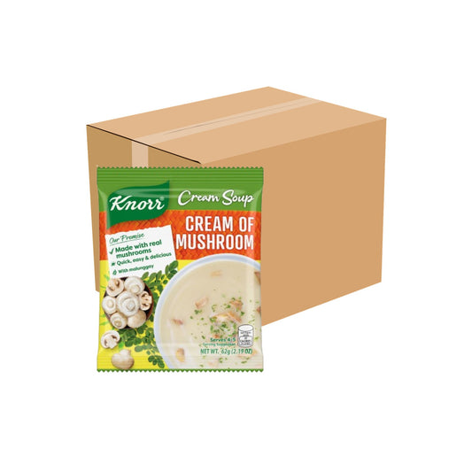 [WHOLESALE] Knorr Cream of Mushroom Soup 38g x 72 pcs