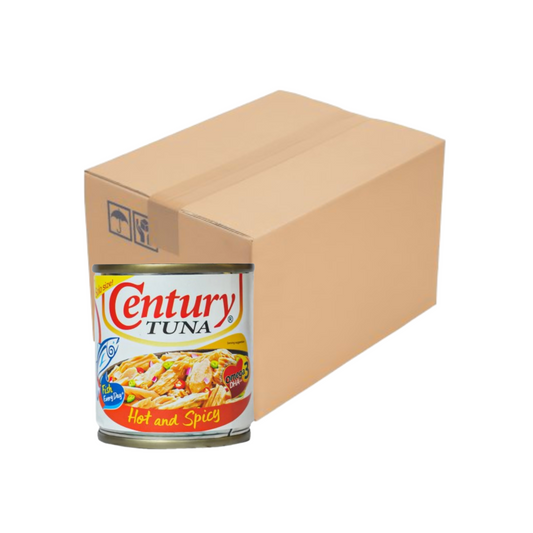 [WHOLESALE] Century Tuna Flakes Hot & Spicy 95g x 48 pcs