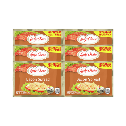 Lady’s Choice Bacon Spread Sachet 27ml x 6 Sachets