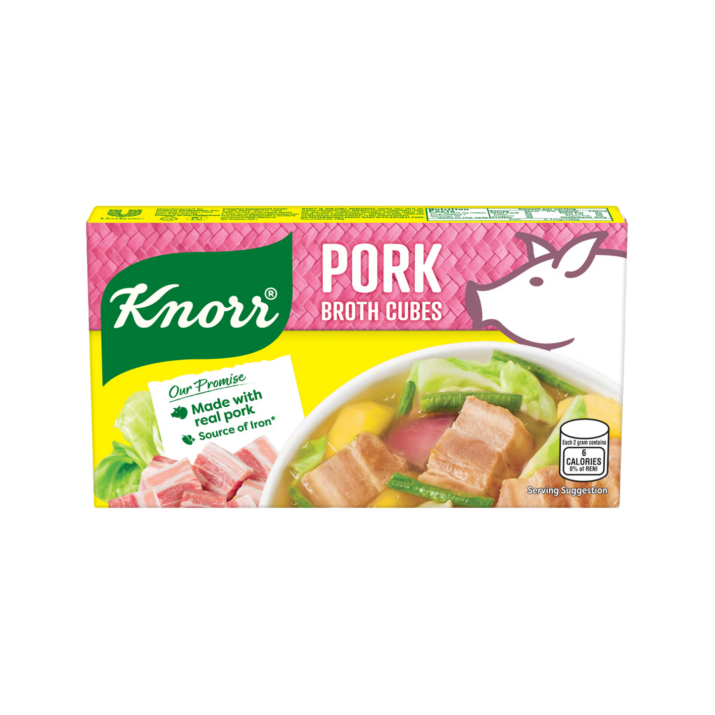 Knorr Pork Broth Cubes 60g