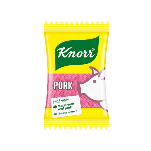 Knorr Pork Broth Cube Singles 10g