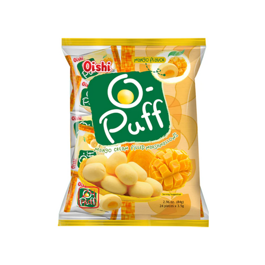 Oishi O-Puff Marshmallows Mango 84g