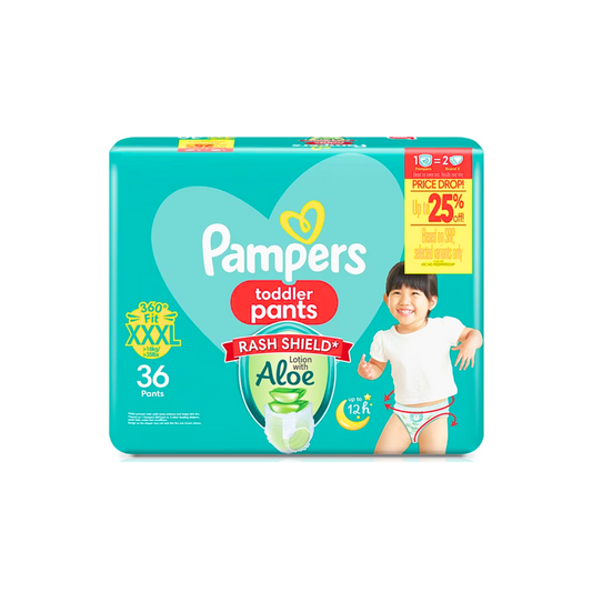 Pampers Baby Diapers Dry Pants Super Jumbo 3XL 36 pcs