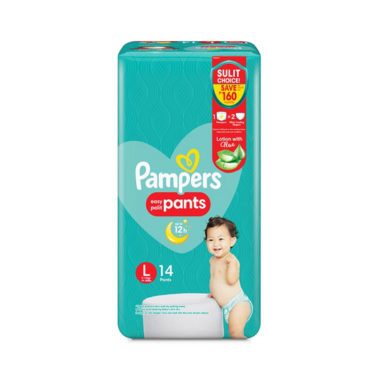 Pampers Baby Diapers Dry Pants Economy Large 14 pcs