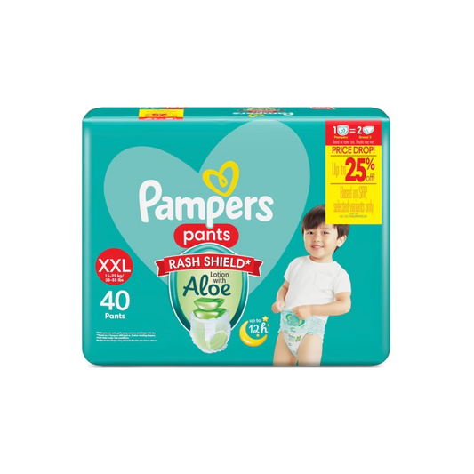 Pampers Baby Diapers Dry Pants Super Jumbo XXL 40 pcs
