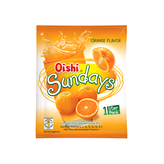 Oishi Sundays Orange Juice Powder 35g