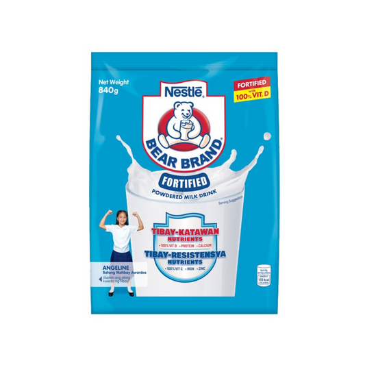 Bear Brand Powdered Milk Drink Fortified 840g