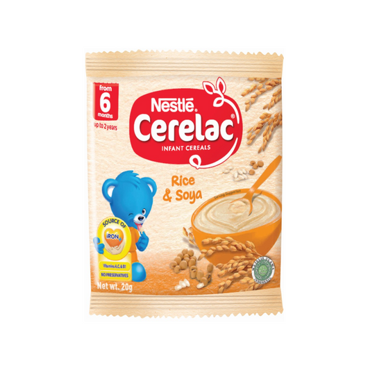 Nestle Cerelac BL Rice & Soya 20g