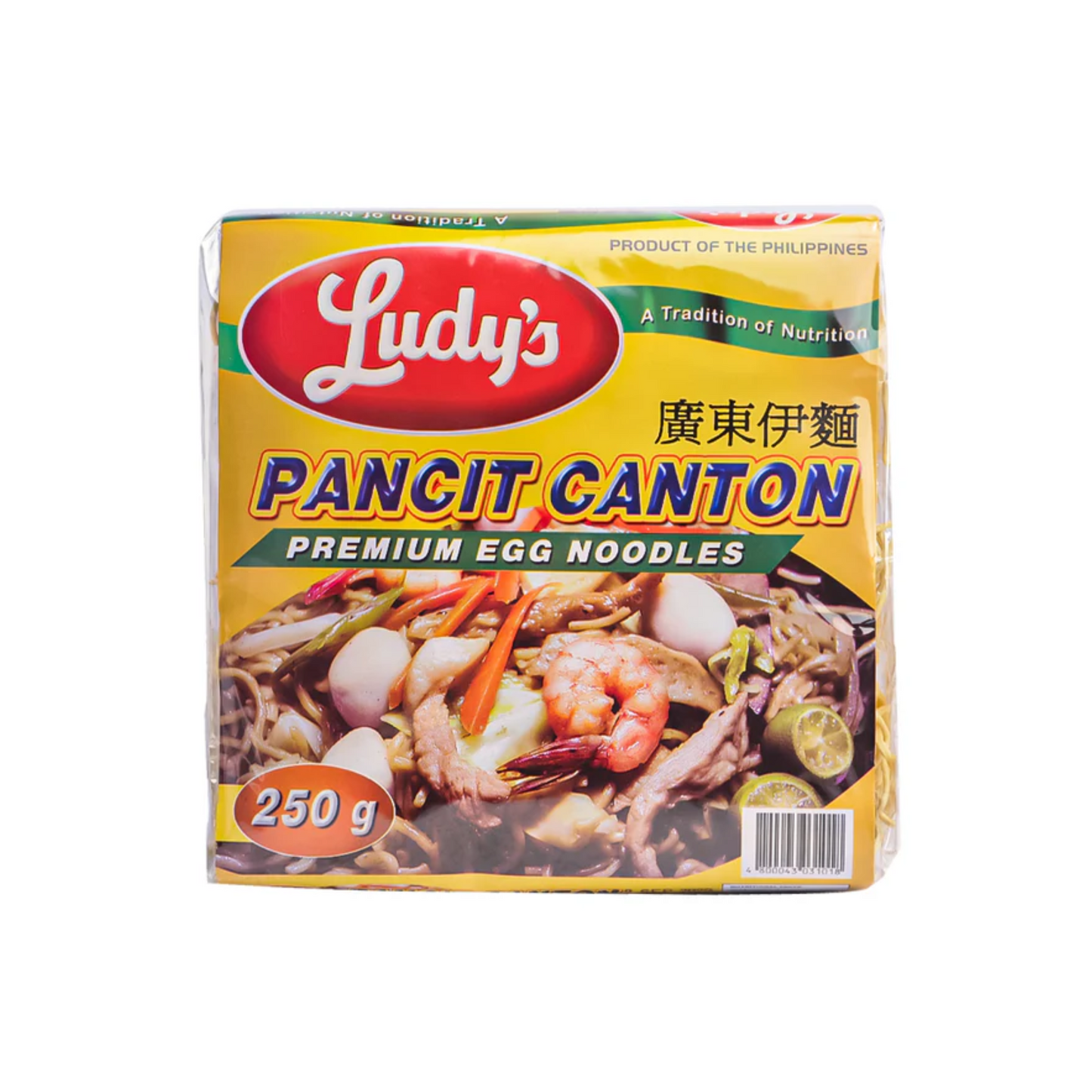 Ludy's Pancit Canton Premium Egg Noodles 250g