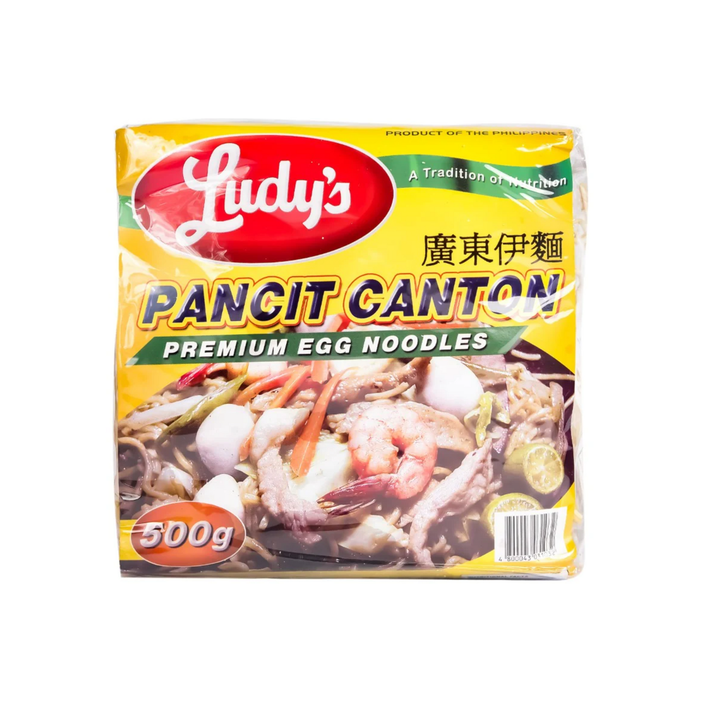 Ludy's Pancit Canton Premium Egg Noodles 500g