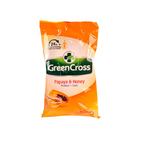 Green Cross Papaya & Honey Bar Soap 55g