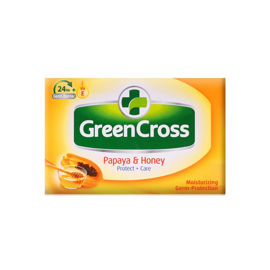 Green Cross Papaya & Honey Bar Soap 85g