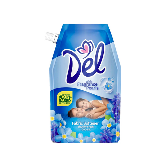 Del Fabric Conditioner Shower Fresh 1000ml