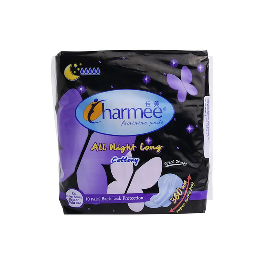 Charmee Feminine Pads All Night Long x 10 pcs