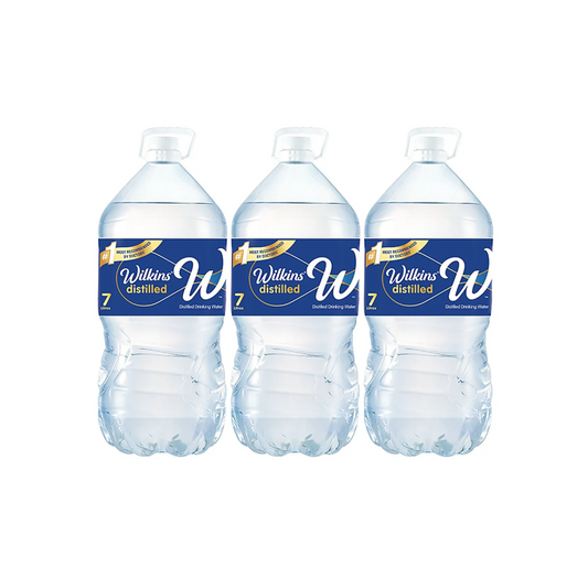 [WHOLESALE] Wilkins Distilled Water 7L x 3 Bottles