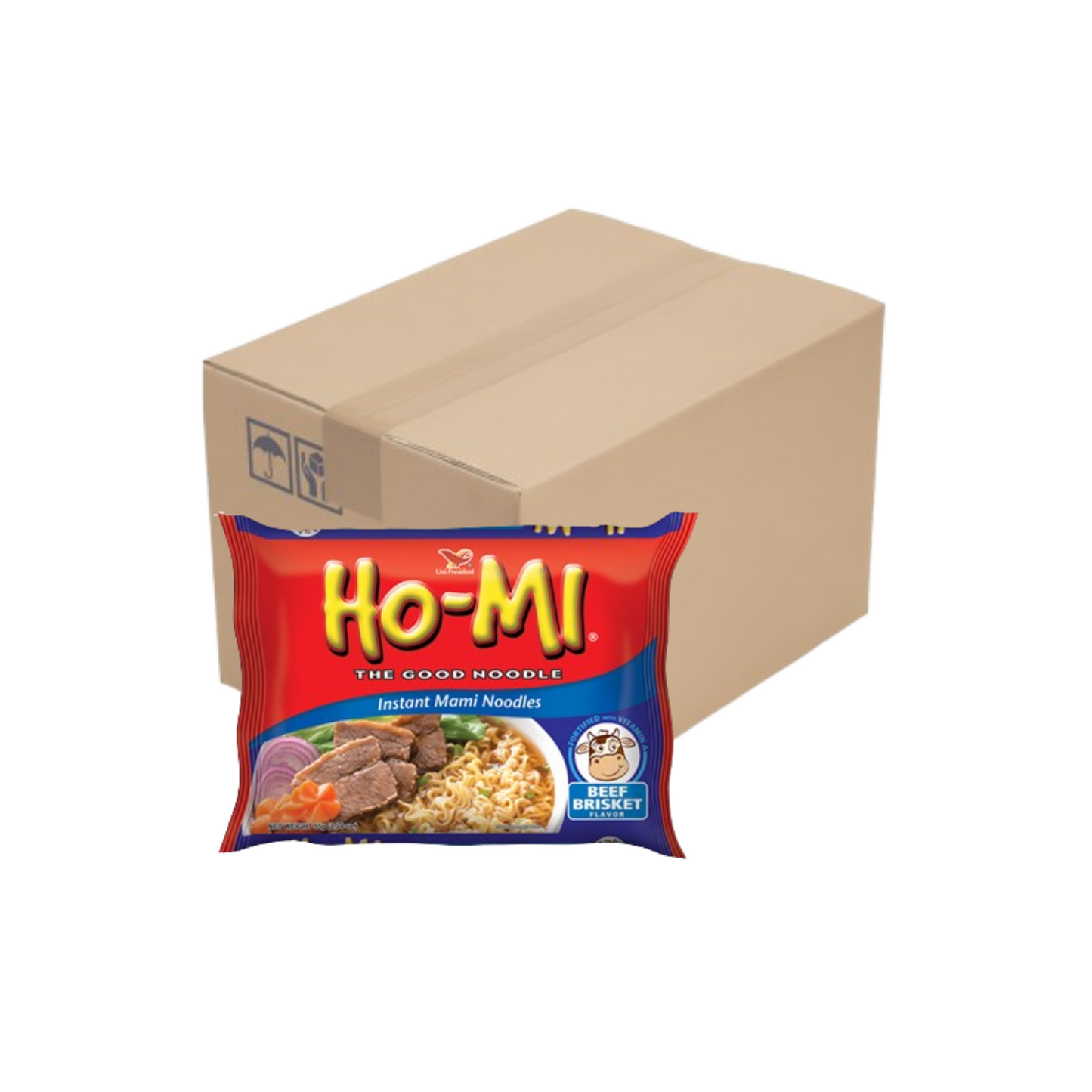[WHOLESALE] Homi Instant Noodles Beef Brisket Flavor 55g x 72 pcs