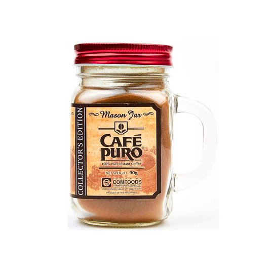 Cafe Puro Instant Coffee in Mason Jar 90g