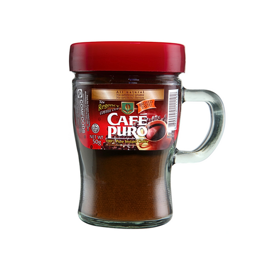 Cafe Puro Instant Coffee in Regency Cup 50g
