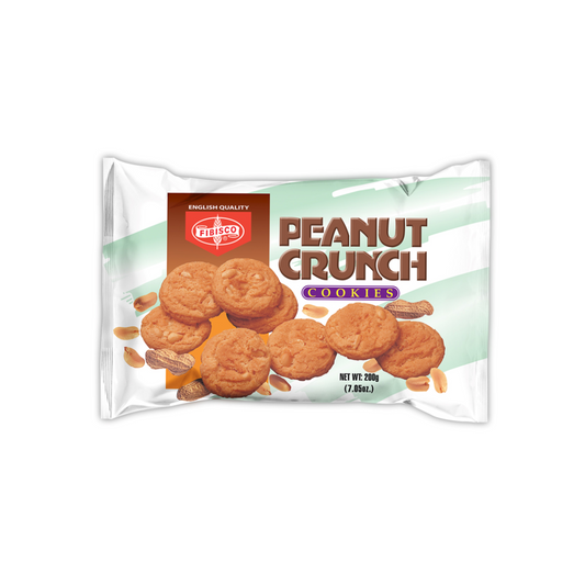 Fibisco Peanut Crunch Cookies 200g