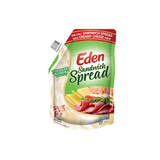Eden Sandwich Spread Squeeze & Lock 220ml