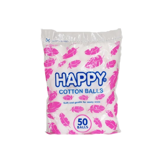 Happy Cotton Balls 50 pcs