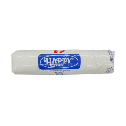 Happy Absorbent Cotton Roll 80g