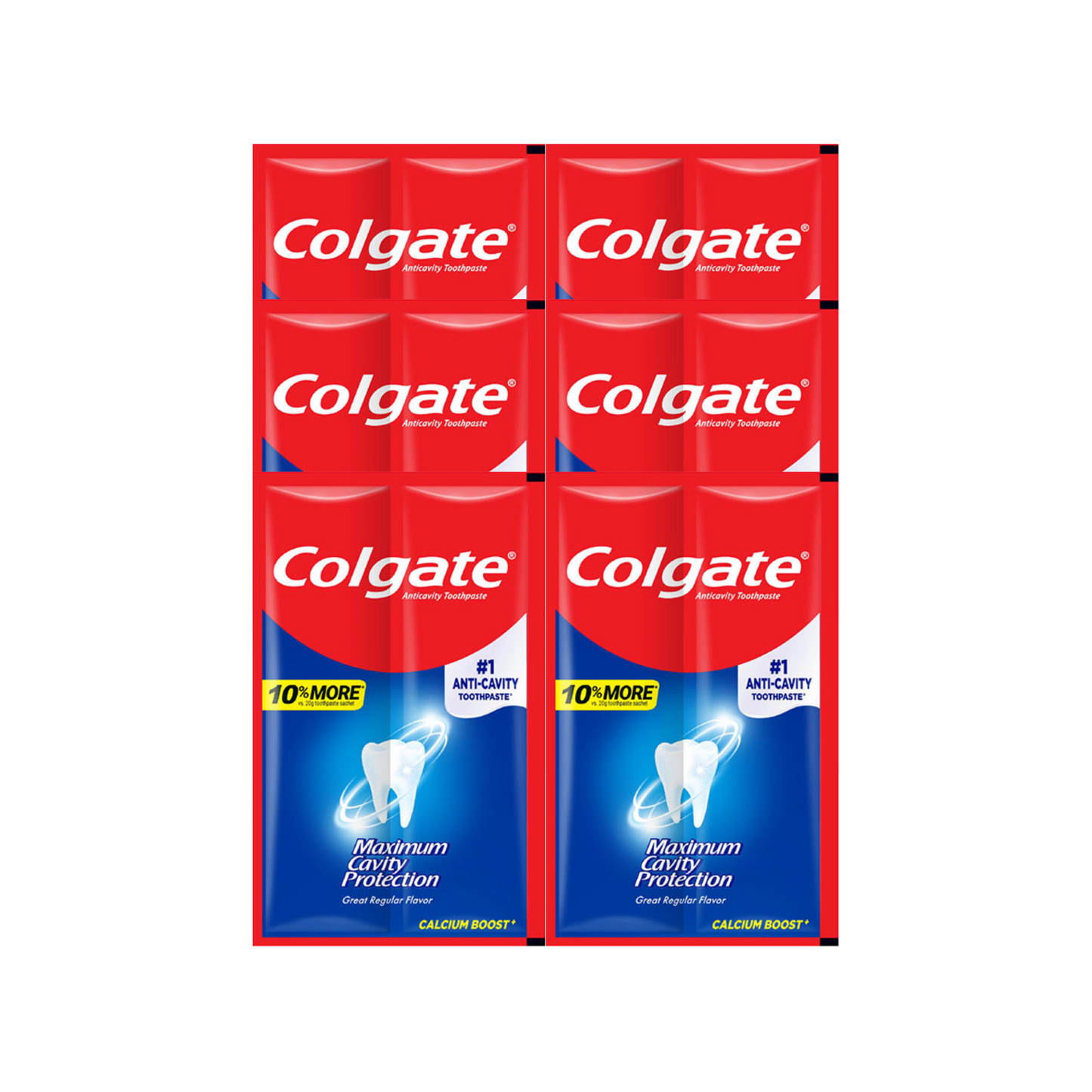 Colgate Toothpaste Great Regular Flavor Twinpack 22g x 6 pcs