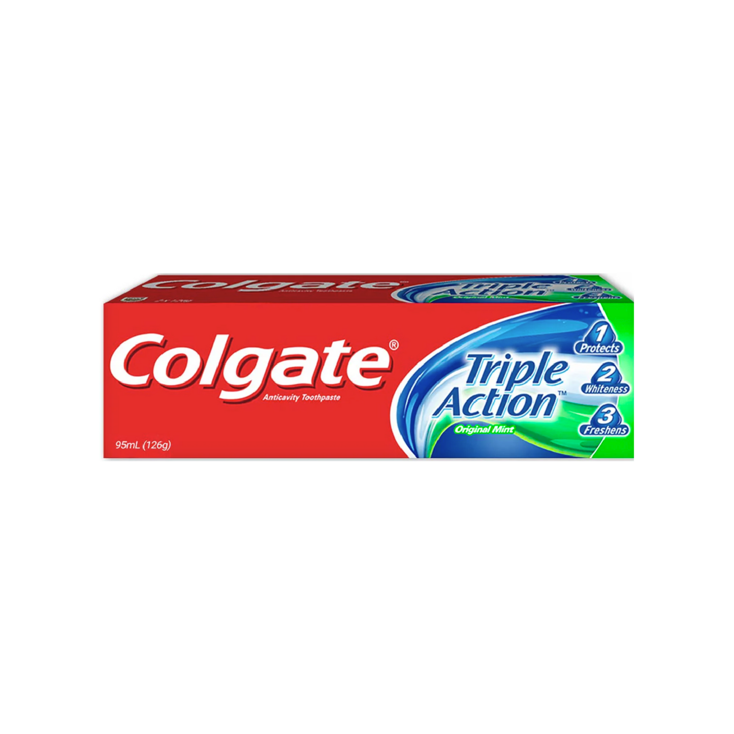 Colgate Toothpaste Triple Action Mint Flavor 126g
